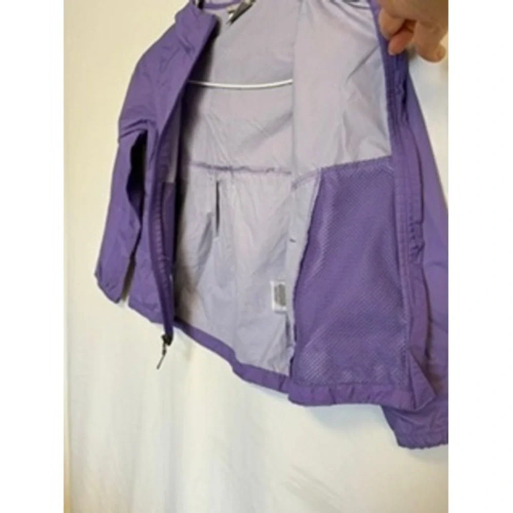 Columbia Kids Purple Switchback II Hooded Rain Jacket Size XS 6/6X